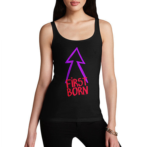 Women's First Born Tank Top