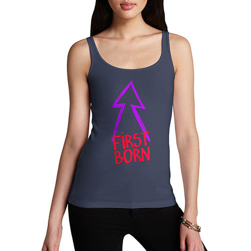 Women's First Born Tank Top