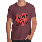 Men's I Love My Sisters T-Shirt