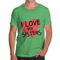 Men's I Love My Sisters T-Shirt