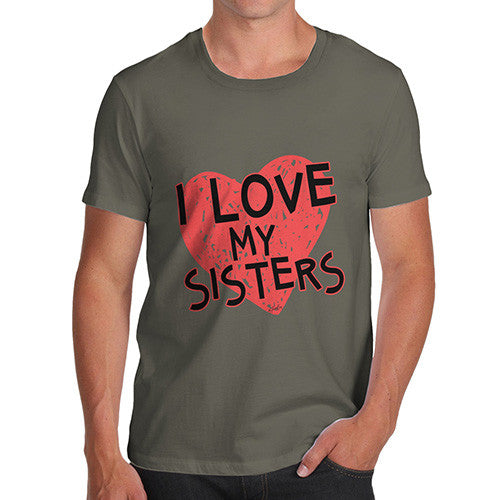 Men's I Love My Sisters T-Shirt