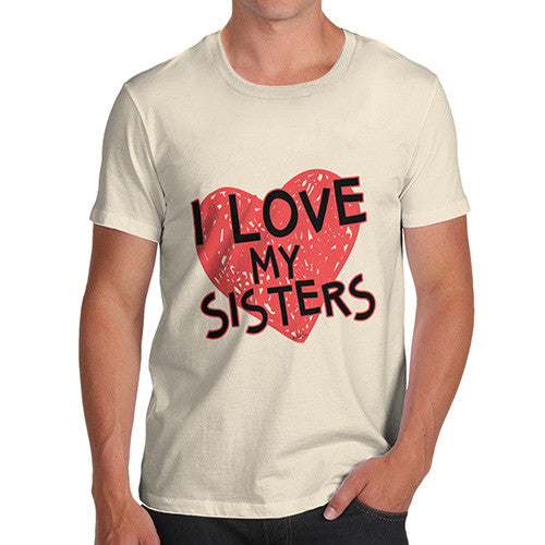 Men's I Love My Sisters T-Shirt