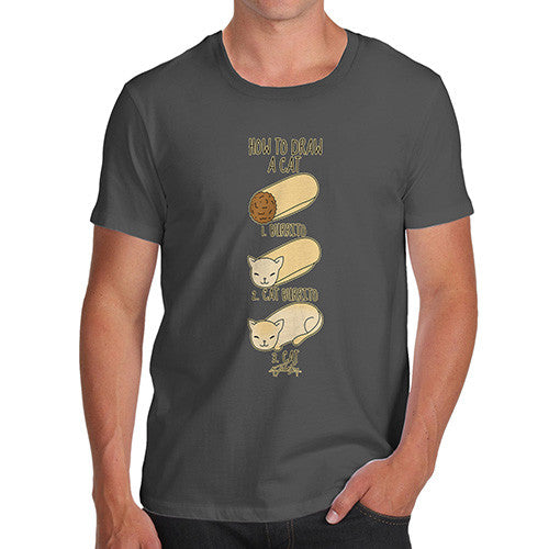 Men's Cat Burrito T-Shirt