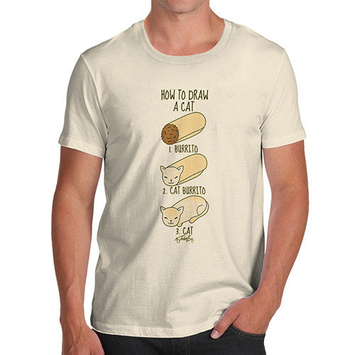 Men's Cat Burrito T-Shirt