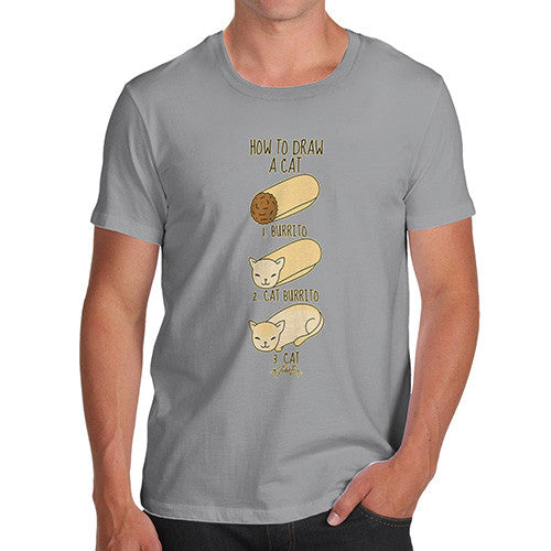 Men's Cat Burrito T-Shirt