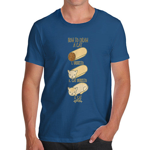 Men's Cat Burrito T-Shirt