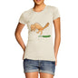 Women's Cat Scared Of Cucumbers T-Shirt