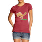 Women's Cat Scared Of Cucumbers T-Shirt