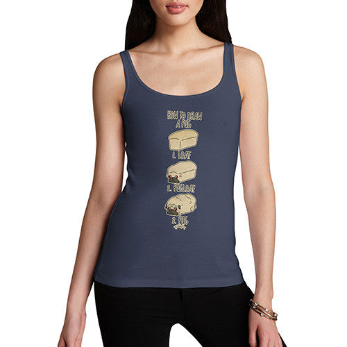 Women's Pug Loaf Tank Top