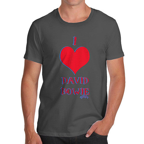 Men's I Love David Bowie T-Shirt