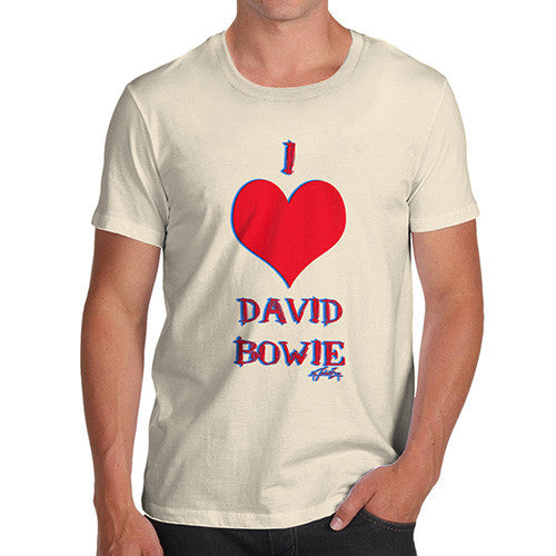 Men's I Love David Bowie T-Shirt