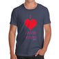 Men's I Love David Bowie T-Shirt