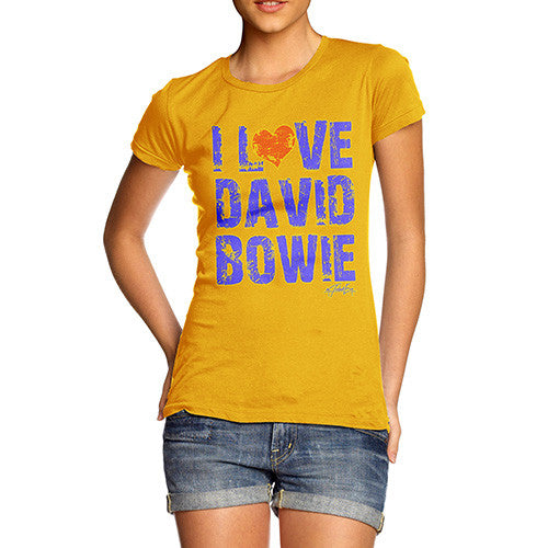 Women's Love David Bowie T-Shirt