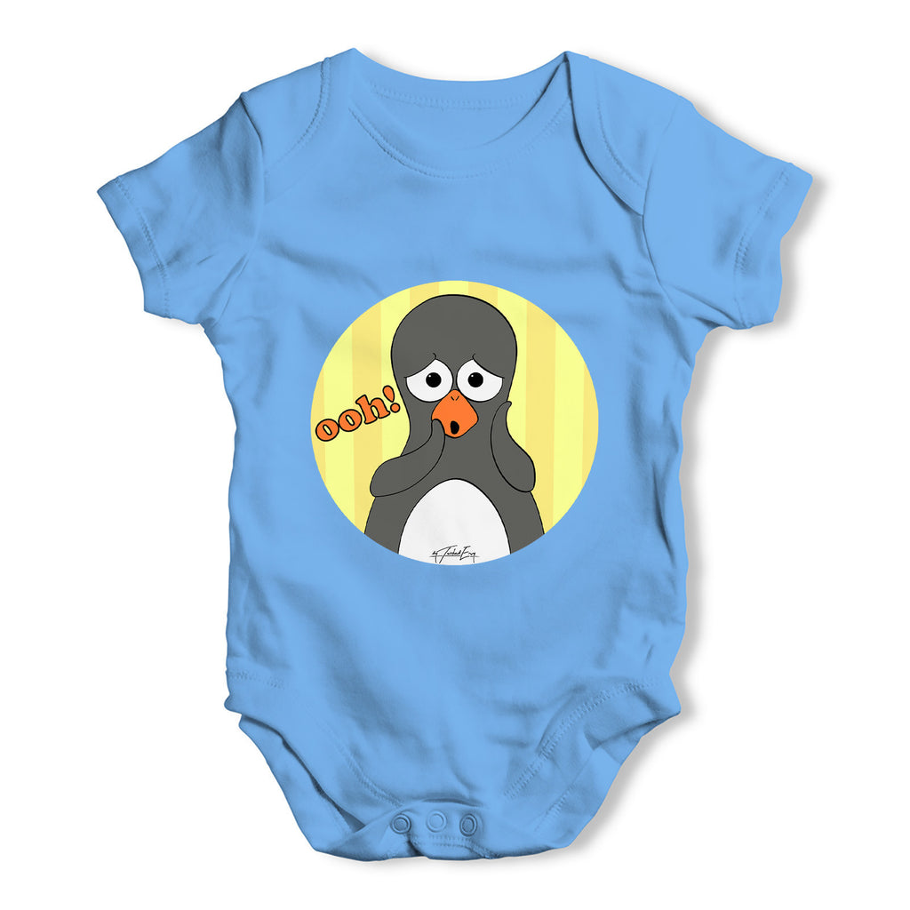 Guin The Penguin Ooh! Emoticon Baby Grow Bodysuit