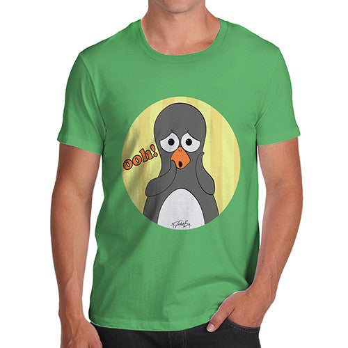 Men's Guin Penguin Ooh! Emoticon T-Shirt