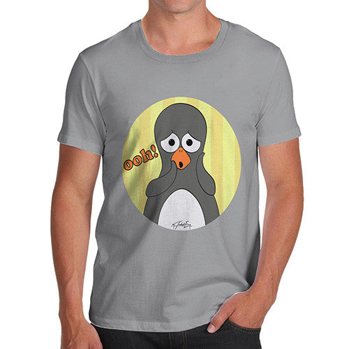 Men's Guin Penguin Ooh! Emoticon T-Shirt