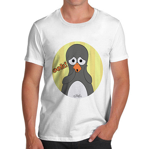 Men's Guin Penguin Ooh! Emoticon T-Shirt