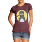 Women's Guin Penguin Ooh! Emoticon T-Shirt