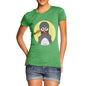 Women's Guin Penguin Ooh! Emoticon T-Shirt