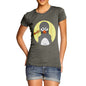 Women's Guin Penguin Ooh! Emoticon T-Shirt