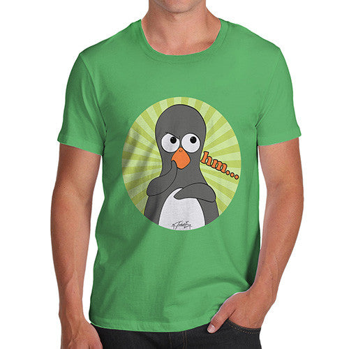 Men's Guin Penguin Hm Emoticon T-Shirt