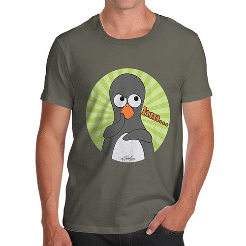 Men's Guin Penguin Hm Emoticon T-Shirt