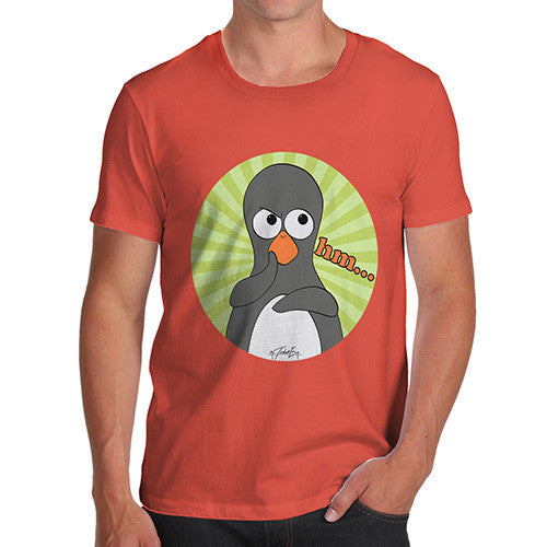 Men's Guin Penguin Hm Emoticon T-Shirt