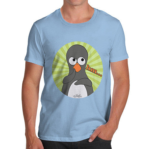 Men's Guin Penguin Hm Emoticon T-Shirt