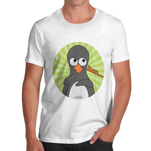 Men's Guin Penguin Hm Emoticon T-Shirt