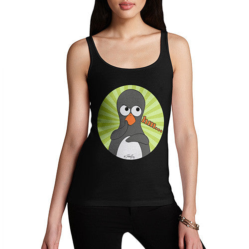 Women's Guin Penguin Hm Emoticon Tank Top