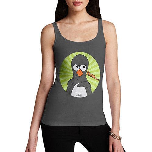 Women's Guin Penguin Hm Emoticon Tank Top