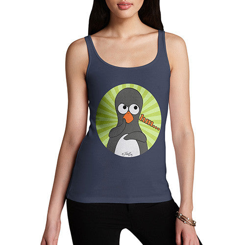 Women's Guin Penguin Hm Emoticon Tank Top