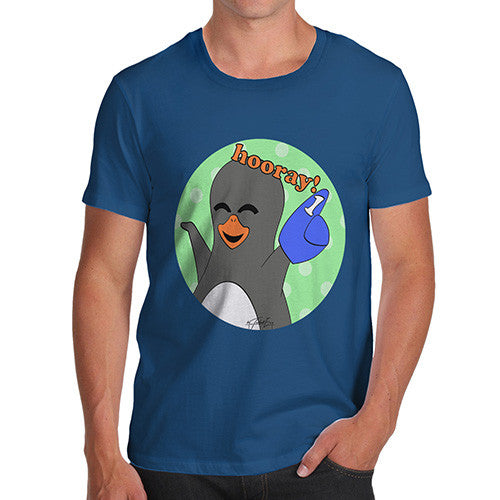 Men's Guin Penguin Hooray! Emoticon T-Shirt