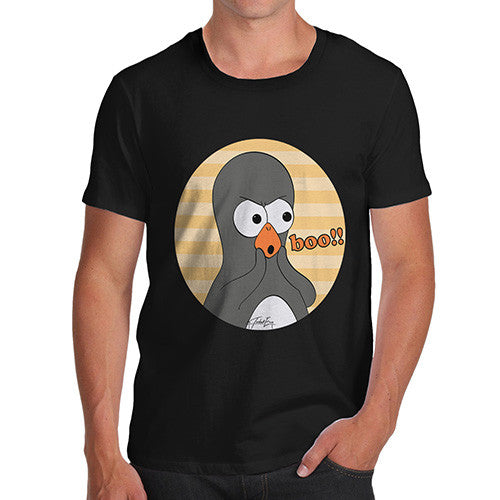 Men's Guin Penguin Boo!! Emoticon T-Shirt