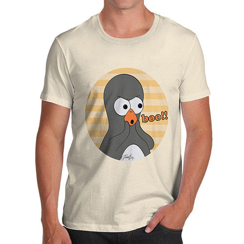 Men's Guin Penguin Boo!! Emoticon T-Shirt