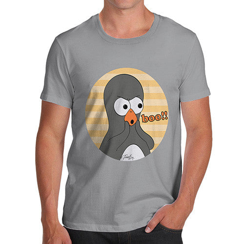 Men's Guin Penguin Boo!! Emoticon T-Shirt