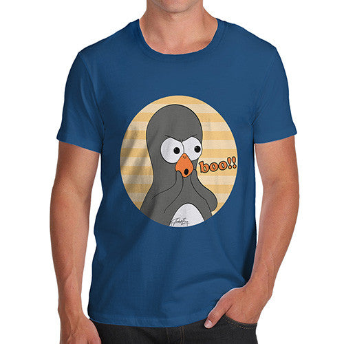 Men's Guin Penguin Boo!! Emoticon T-Shirt