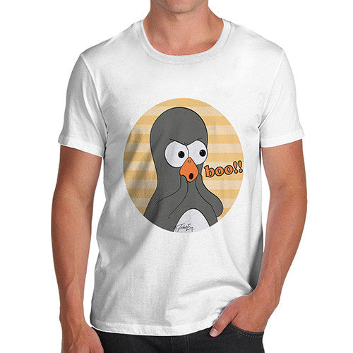 Men's Guin Penguin Boo!! Emoticon T-Shirt