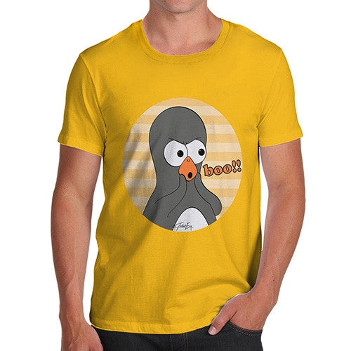 Men's Guin Penguin Boo!! Emoticon T-Shirt