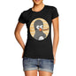 Women's Guin Penguin Boo!! Emoticon T-Shirt