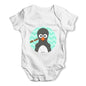 Guin The Penguin Oh No Emoticon Baby Grow Bodysuit