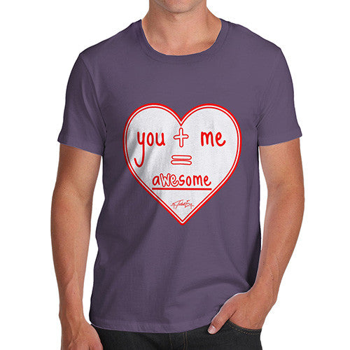 Men's You + Me = AWEsome T-Shirt