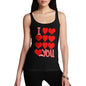 Women's I Heart(s) You Tank Top