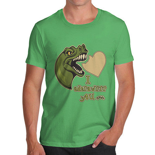 Men's Dinosaur I Adorawrrrr You T-Shirt