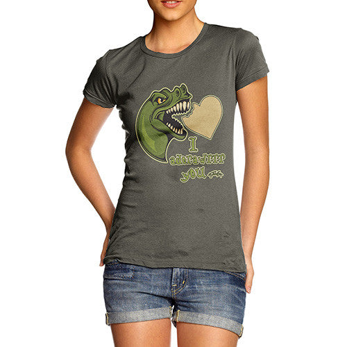 Women's Dinosaur I Adorawrrrr You T-Shirt