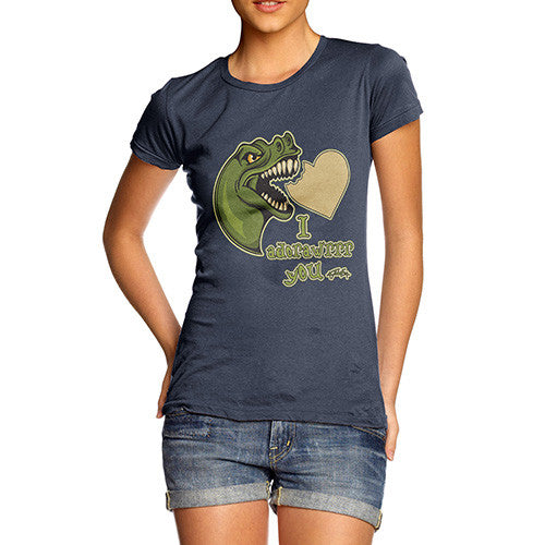 Women's Dinosaur I Adorawrrrr You T-Shirt