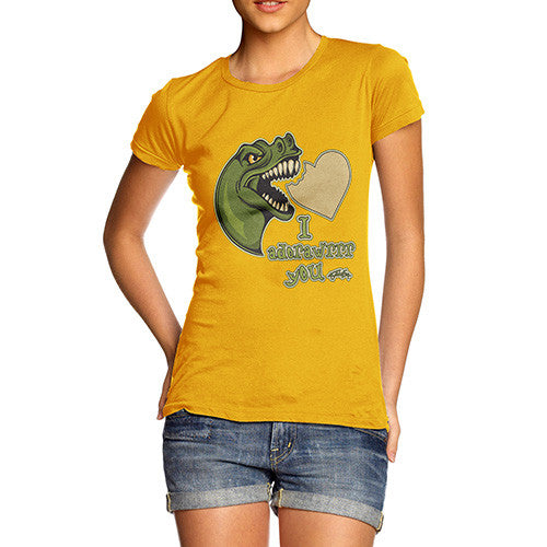 Women's Dinosaur I Adorawrrrr You T-Shirt