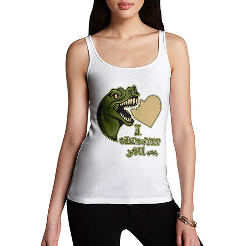 Women's Dinosaur I Adorawrrrr You Tank Top