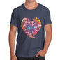 Men's Love Heart Musical Instruments T-Shirt