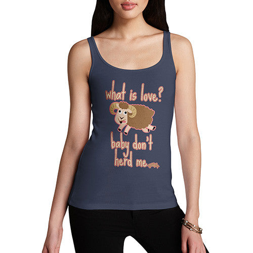 Women's Baby Don't Herd Me Tank Top